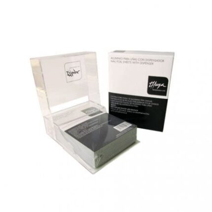 ALUMINIO UÑAS + DISPENSADOR 400U THUYA