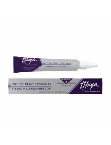 TINTE CEJAS Y PESTAÑAS NEGRO VIOLETA 14ML THUYA